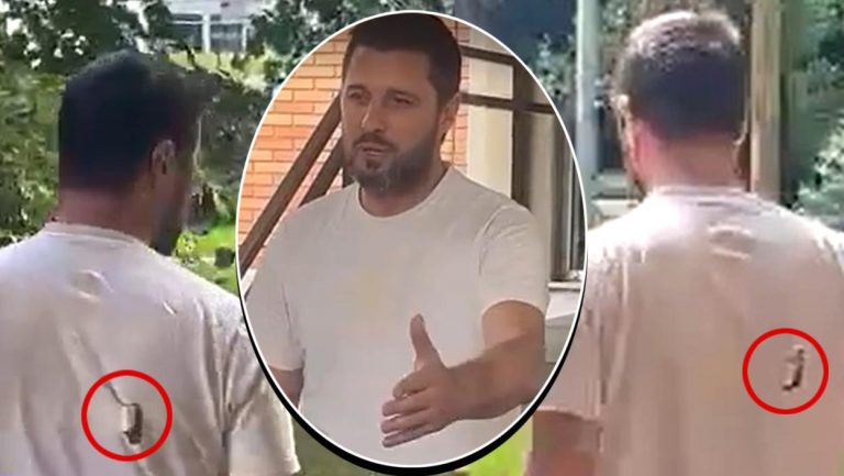 TRAGOVI OD LISICA po rukama i pocepana garderoba: Evo kako Marko Miljković izgleda nakon saslušanja u tužilaštvu