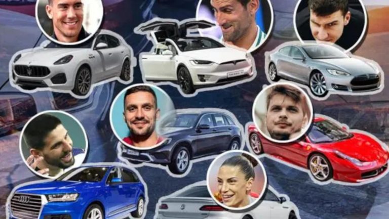 Ni ne slutite šta voze srpski sportisti: Novakov auto PRŠTI, ali NIJE najskuplji! Bivši reprezentativac ima ZVERINU od Ferarija (VIDEO+FOTO)