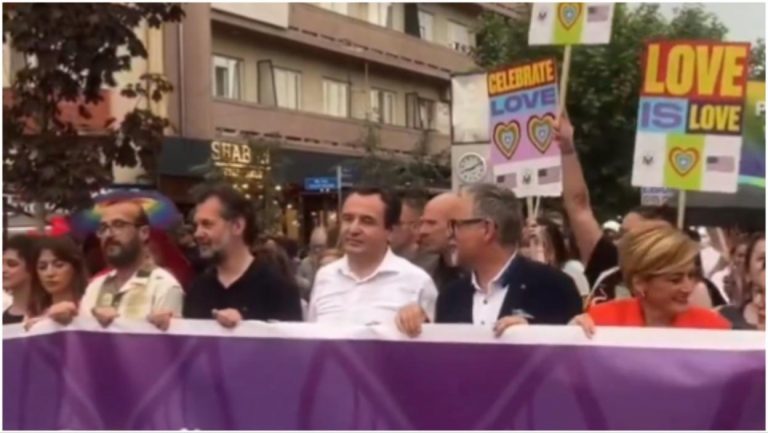 KURTI NA ČELU PARADE PONOSA U PRIŠTINI: Performans za zapadne partnere od kog LGBT zajednica na Kosovu nema ništa (VIDEO)