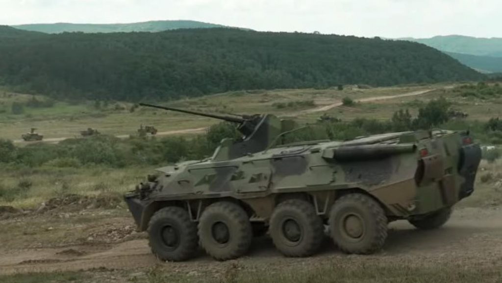VOJSKA SRBIJE DOBILA NOVI OKLOPNJAK BTR-80A: MoÄno oruÅ¾je danas prvi put prikazano na zdruÅ¾enoj taktiÄkoj veÅ¾bi “Vatreni udar 2024” (VIDEO)