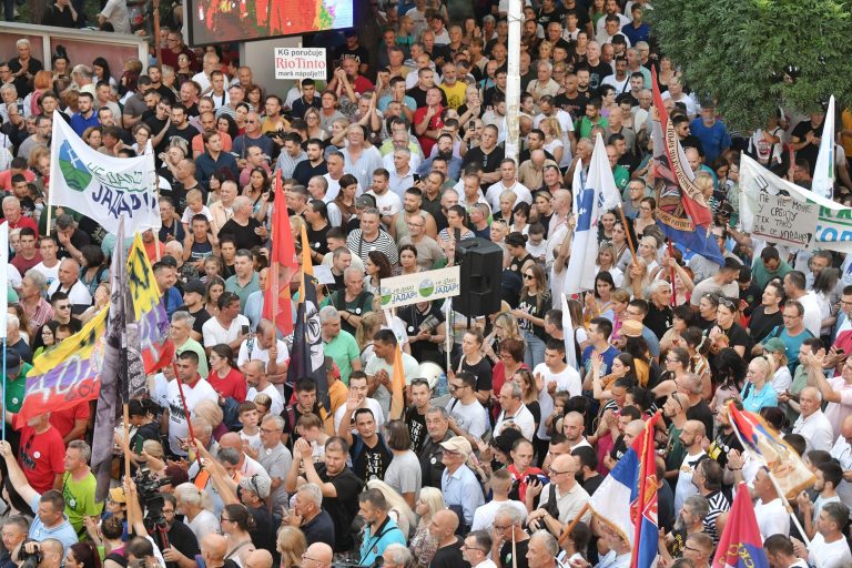Ekološki aktivisti o zabrani blokade puteva zbog “Rio Tinta”