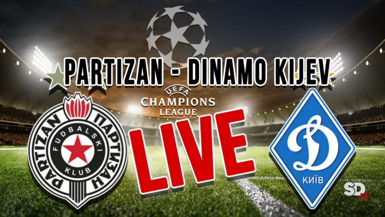(UŽIVO) KVALIFIKACIJE ZA LŠ: Partizan – Dinamo Kijev 0:0