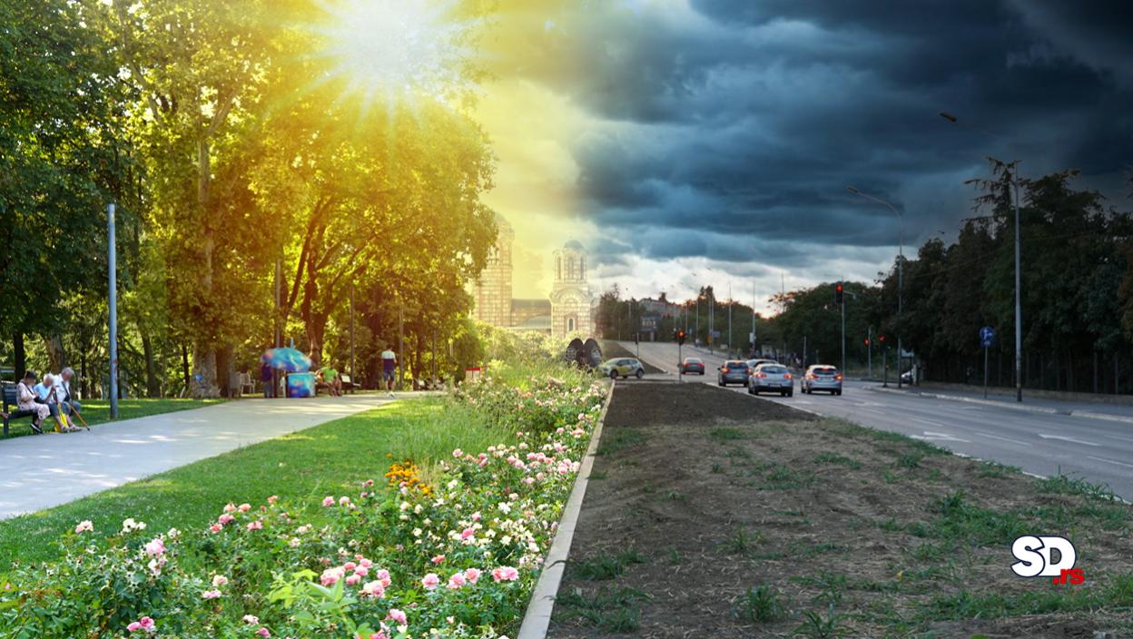 MUNJE I GROMOVI ĆE PARATI NEBO IZNAD SRBIJE Najnovije upozorenje RHMZ, očekuje nas temperaturni ŠOK! Danas grmljavina, a od ovog datuma TOPLOTNI UDAR