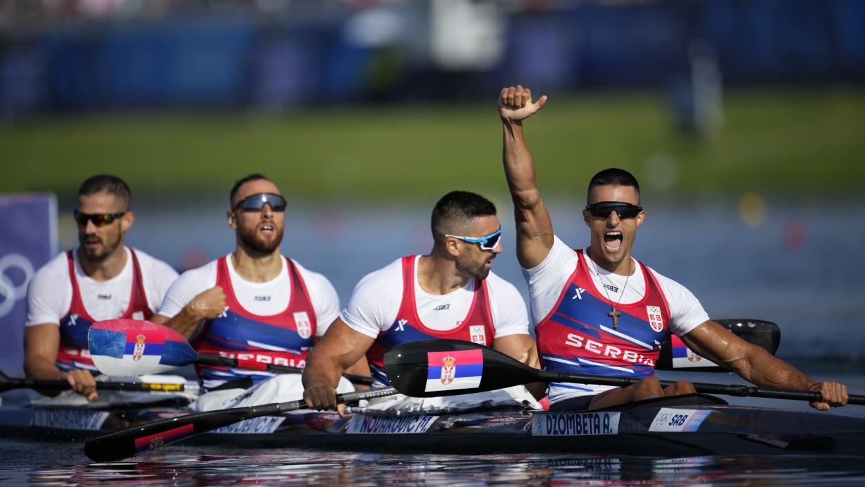 SRBIJI IZMAKLA MEDALJA! Kajakaši završili na šestom mestu