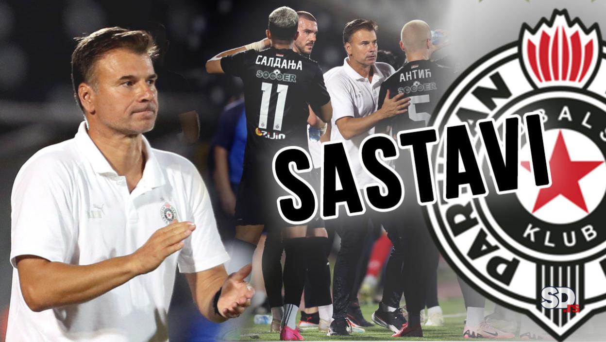 ŠTIHOVI NA TALONU: Partizan svim silama u napad na Lugano (SASTAVI)