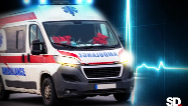 HOROR KOD ARILJA, SUDARILA SE DVA AUTOMOBILA: Svuda po putu rasuti delovi automobila