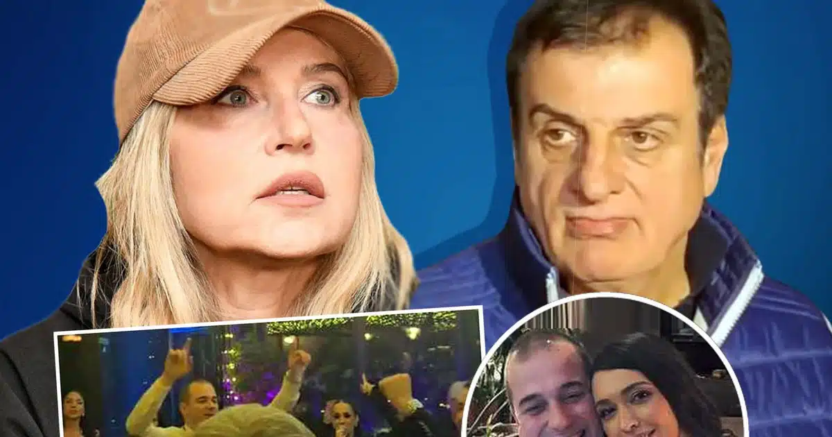 (VIDEO) MLADA U VENČANICI SA GOLIM RAMENIMA, MLADOŽENJA NOSI LEPTIR MAŠNU Muž Anice Dobre sinu iz prvog braka napravio gala svadbu – Gosti đuskaju uz Cecin hit
