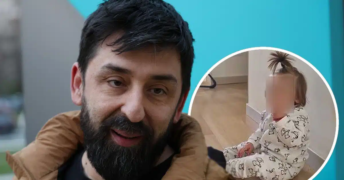 “OSTAVLJEN OD SVIH. JEDE PARČE HLEBA SA PODA” Ognjen Amidžić podelio neodoljiv prizor iz porodičnog doma: Mali Perun u pidžami sa repićem na glavi