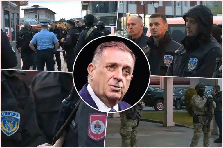 UŽIVO NAPETO U SARAJEVU Policija oko zgrade Vlade Republike Srpske, Dodik i dalje unutra! Pokušaj hapšenja nije uspeo, MUP Srpske štiti Dodika