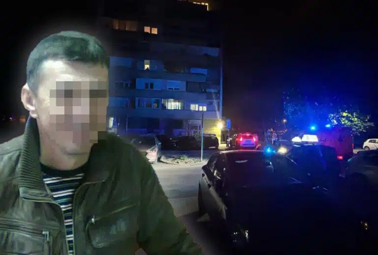 OVO JE OSUMNJIČENI ZA UBISTVO ŽENE U NOVOM SADU: Pogledajte kako ga je policija sinoć izvela iz stana smrti! (foto,video)